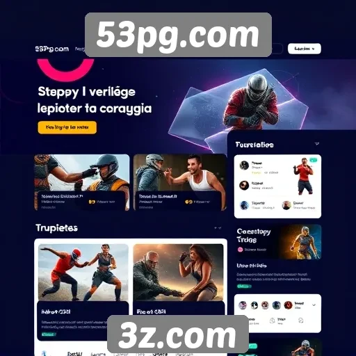 Interface de usuário do 53pg.com é intuitiva